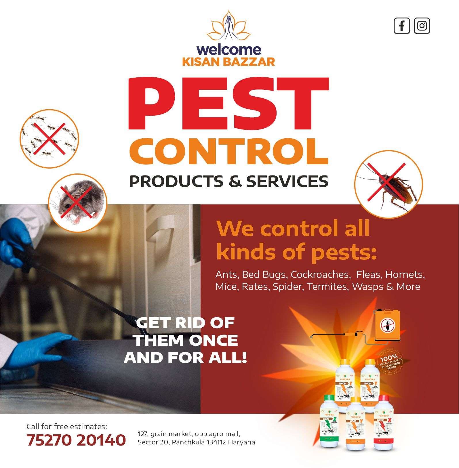 Best Pest Control Service In Tricity Pest Control Services 3959